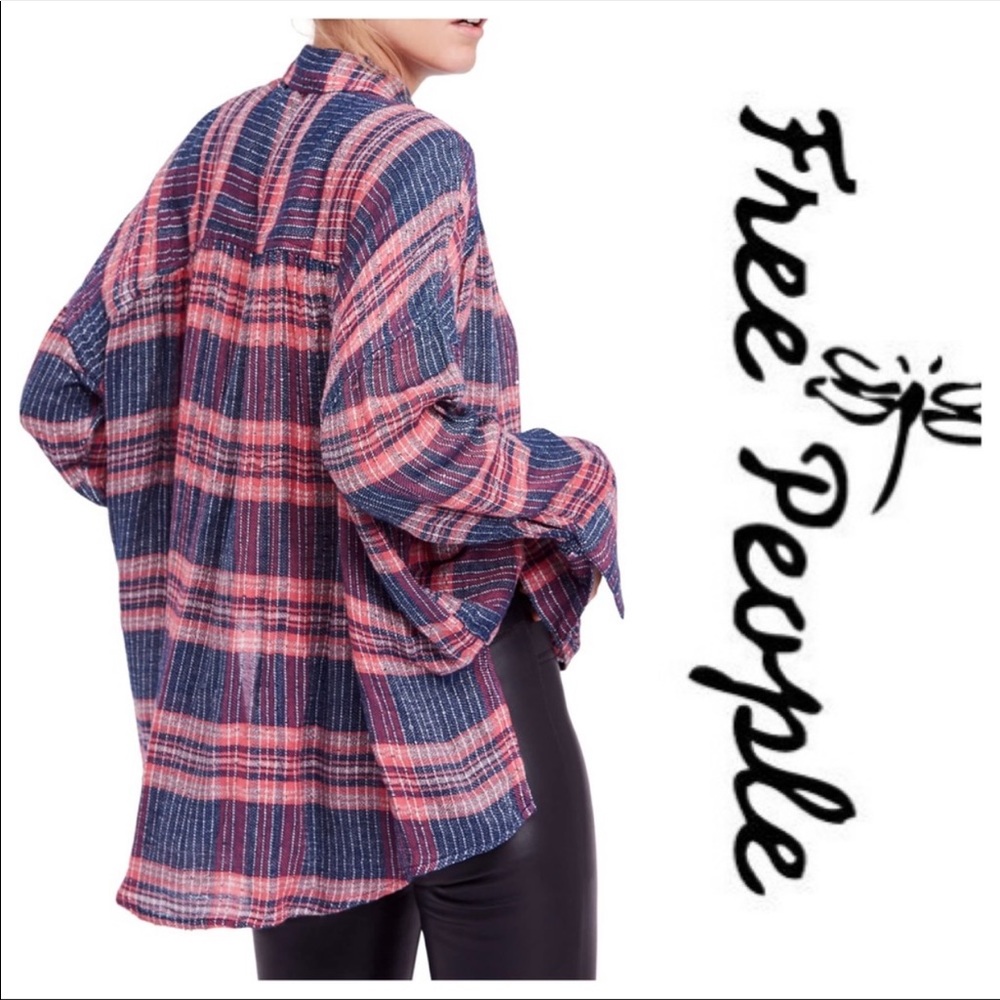 Free People Fearless Love Bell Sleeve Shirt - Picture 2 of 6